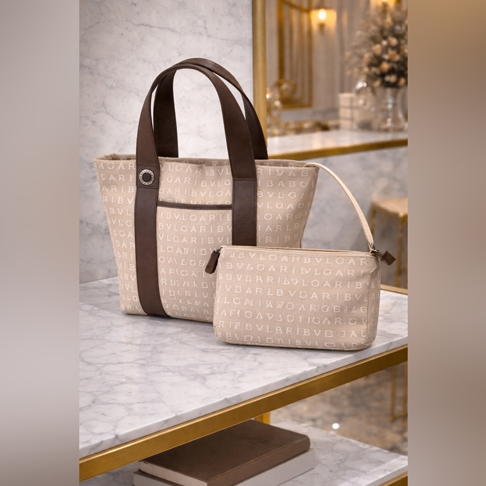 Bvlgari Logo Mania tote bag